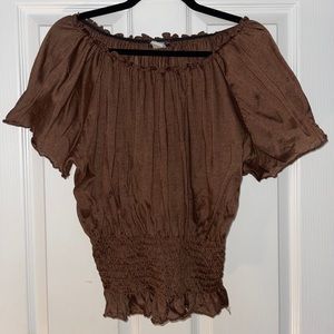 Cocomo brown blouse